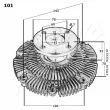 Embrayage, ventilateur de radiateur ASHIKA 36-01-101 - Visuel 3
