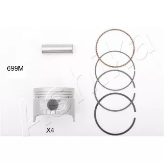 Piston ASHIKA 39-699M