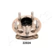 Moyeu de roue arrière ASHIKA 44-22024 - Visuel 2