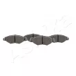 Jeu de 4 plaquettes de frein avant ASHIKA 50-00-0010 - Visuel 1