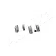 Jeu de 4 plaquettes de frein avant ASHIKA 50-00-0015 - Visuel 3
