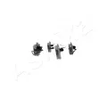 Jeu de 4 plaquettes de frein avant ASHIKA 50-00-0029 - Visuel 2