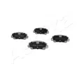 Jeu de 4 plaquettes de frein avant ASHIKA 50-00-0042 - Visuel 3