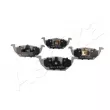 Jeu de 4 plaquettes de frein avant ASHIKA 50-00-0044 - Visuel 3