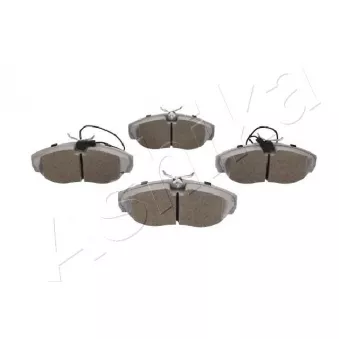 Jeu de 4 plaquettes de frein avant ASHIKA 50-00-0055