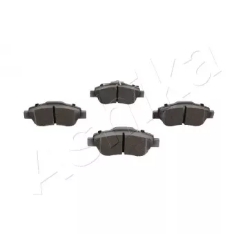 Jeu de 4 plaquettes de frein avant ASHIKA 50-00-0070