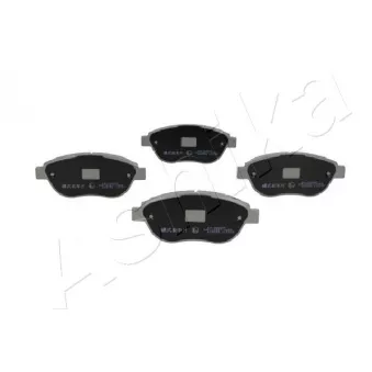 Jeu de 4 plaquettes de frein avant ASHIKA 50-00-0080
