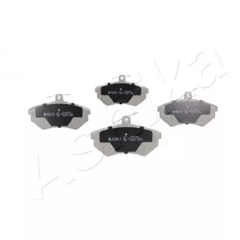 Jeu de 4 plaquettes de frein avant ASHIKA 50-00-0083