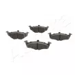 Jeu de 4 plaquettes de frein avant ASHIKA 50-00-0085 - Visuel 1