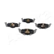 Jeu de 4 plaquettes de frein avant ASHIKA 50-00-0085 - Visuel 3