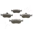 Jeu de 4 plaquettes de frein avant ASHIKA 50-00-0094 - Visuel 2
