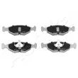 Jeu de 4 plaquettes de frein avant ASHIKA 50-00-0223 - Visuel 1
