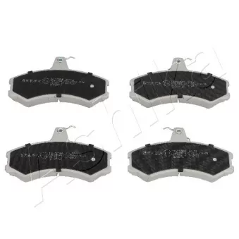Jeu de 4 plaquettes de frein avant ASHIKA 50-00-0236
