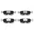 Jeu de 4 plaquettes de frein avant ASHIKA 50-00-0303 - Visuel 1