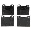 Jeu de 4 plaquettes de frein avant ASHIKA 50-00-0330 - Visuel 1