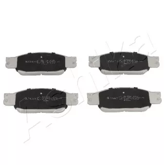 Jeu de 4 plaquettes de frein avant ASHIKA 50-00-0338