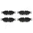 Jeu de 4 plaquettes de frein avant ASHIKA 50-00-0345 - Visuel 1
