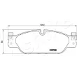 Jeu de 4 plaquettes de frein avant ASHIKA 50-00-0345 - Visuel 2