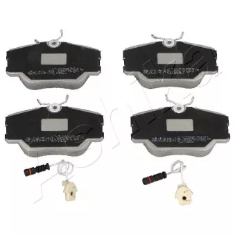 Jeu de 4 plaquettes de frein avant ASHIKA 50-00-0525