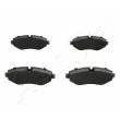 Jeu de 4 plaquettes de frein avant ASHIKA 50-00-0538 - Visuel 2