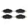 Jeu de 4 plaquettes de frein avant ASHIKA 50-00-0644 - Visuel 1