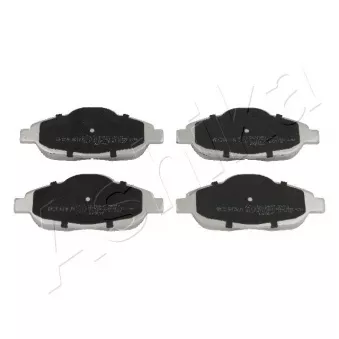 Jeu de 4 plaquettes de frein avant ASHIKA 50-00-0644
