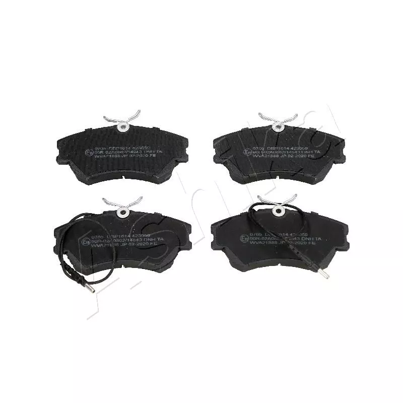 Jeu de 4 plaquettes de frein avant ASHIKA 50-00-0705