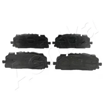 Jeu de 4 plaquettes de frein avant ASHIKA 50-00-0958