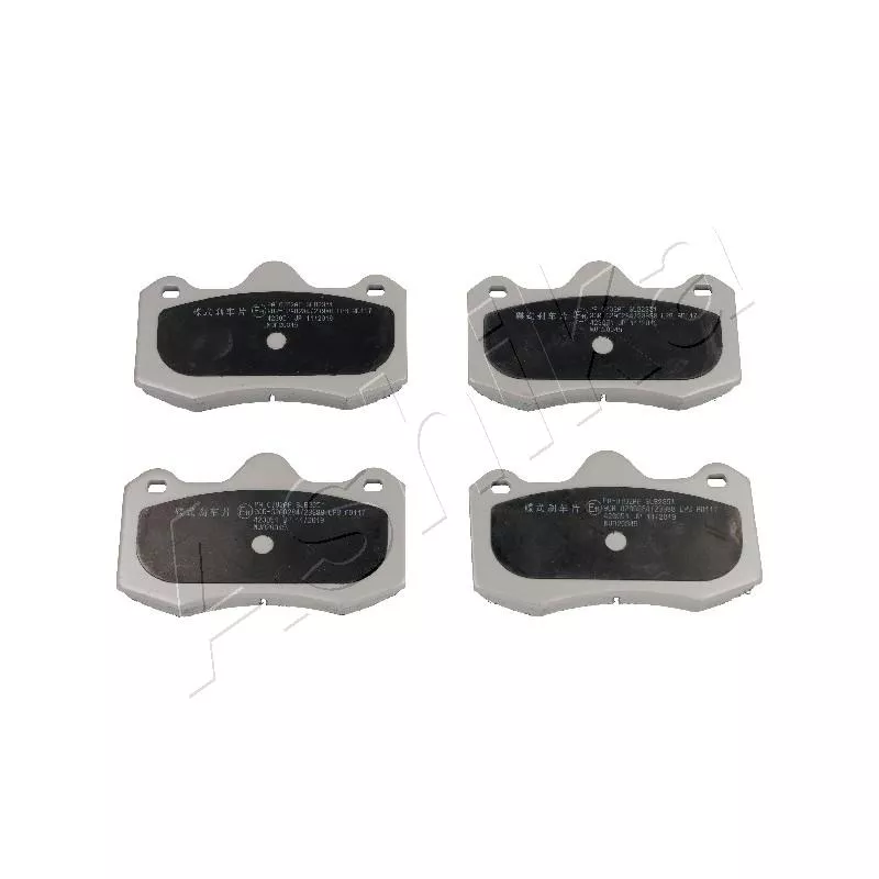 Jeu de 4 plaquettes de frein avant ASHIKA 50-00-0961