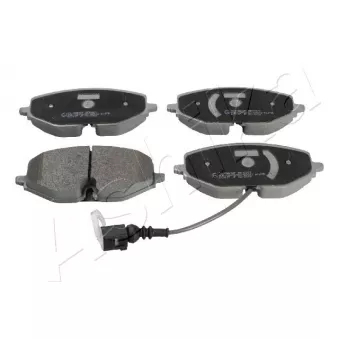 Jeu de 4 plaquettes de frein avant ASHIKA 50-00-0964