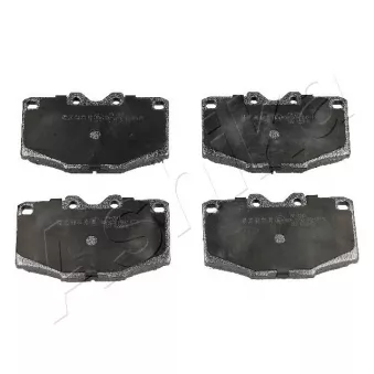 Kit de plaquettes de freins de haute performance ASHIKA