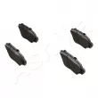 Jeu de 4 plaquettes de frein avant ASHIKA 50-03-3001 - Visuel 3