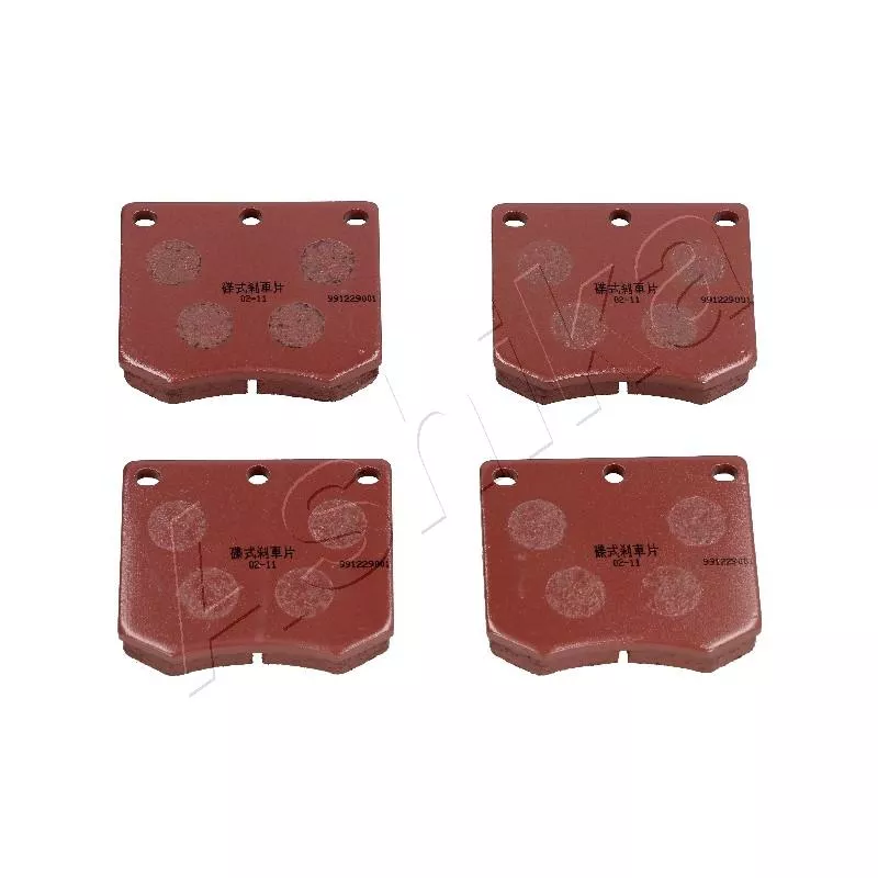 Jeu de 4 plaquettes de frein avant ASHIKA 50-03-377