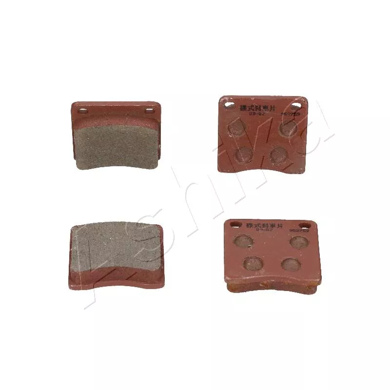 Jeu de 4 plaquettes de frein avant ASHIKA 50-04-402