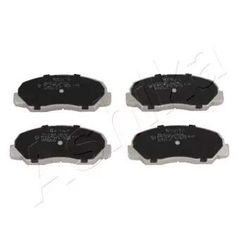 Jeu de 4 plaquettes de frein avant ASHIKA 50-06-601