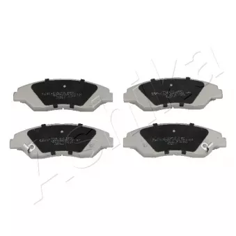 Jeu de 4 plaquettes de frein avant ASHIKA
