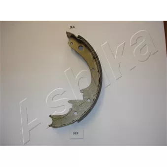 Jeu de mâchoires de frein ASHIKA 55-00-022