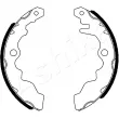 Jeu de mâchoires de frein ASHIKA 55-00-025 - Visuel 2