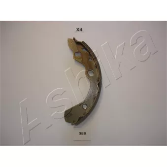 Jeu de mâchoires de frein ASHIKA 55-03-388