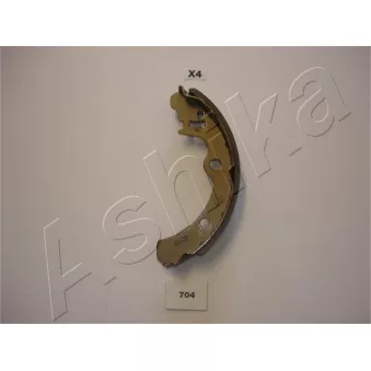 Jeu de mâchoires de frein ASHIKA 55-07-704