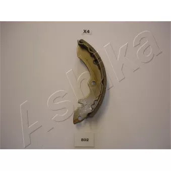 Jeu de mâchoires de frein ASHIKA 55-08-802