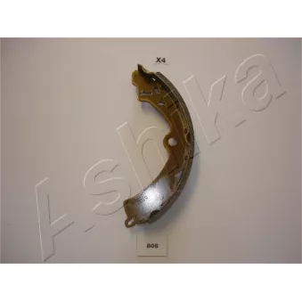Jeu de mâchoires de frein ASHIKA 55-08-806