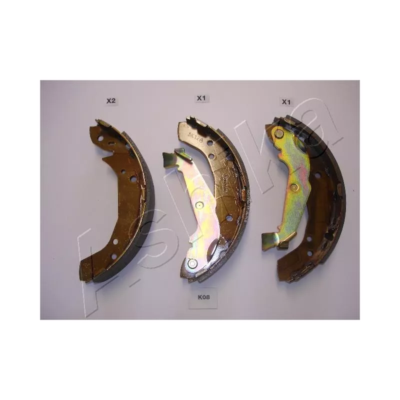 Jeu de mâchoires de frein ASHIKA 55-K0-008