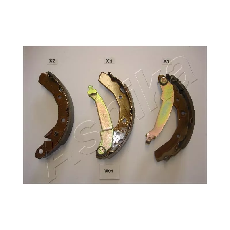 Jeu de mâchoires de frein ASHIKA 55-W0-001
