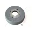 Tambour de frein ASHIKA 56-05-512 - Visuel 1