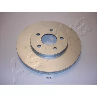 Jeu de 2 disques de frein avant ASHIKA 60-00-001
