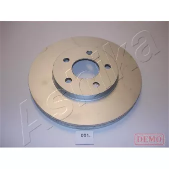 Jeu de 2 disques de frein avant ASHIKA 60-00-001C