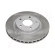 Jeu de 2 disques de frein avant ASHIKA 60-00-003C - Visuel 1