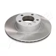 Jeu de 2 disques de frein avant ASHIKA 60-00-0103C - Visuel 1