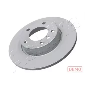 Jeu de 2 disques de frein avant ASHIKA 60-00-0109C